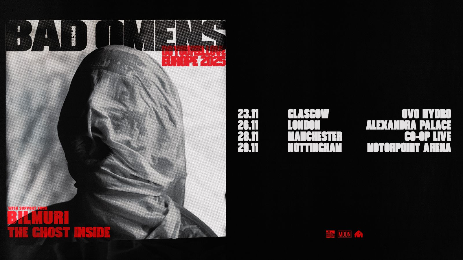 Bad Omens Announce UK Tour!